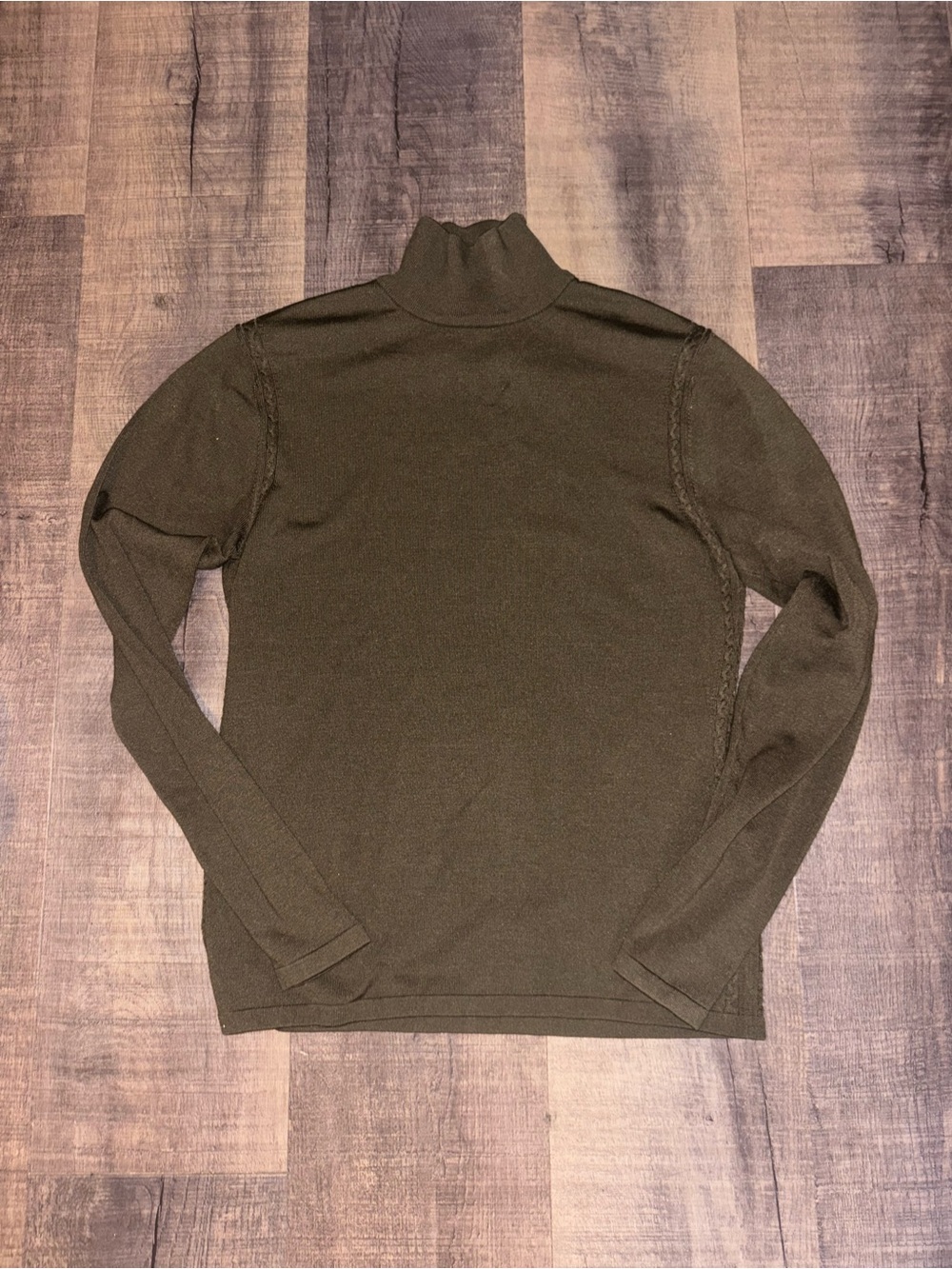 Carlisle Olive Turtleneck Sweater